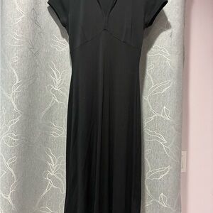 Banana Republic Black Midi Dress